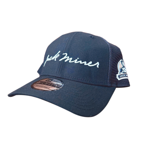 Black Signature Trucker Hat