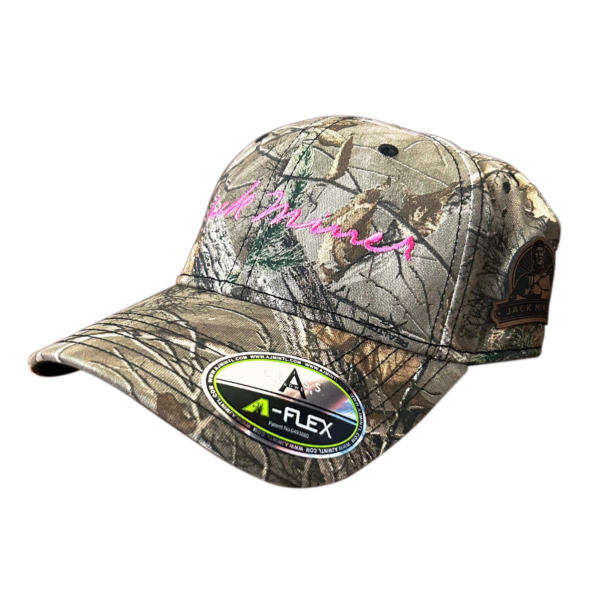 "RealTree" Pink Signature Camo Hat ADULT