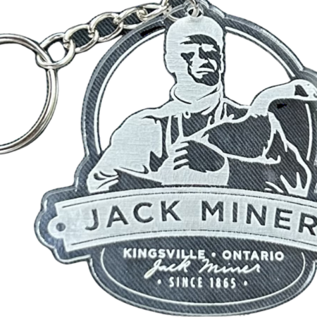 Jack Miner Logo Keychain