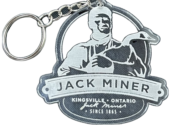 Jack Miner Logo Keychain